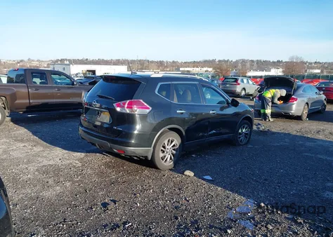 2016 Nissan Rogue Sl from USA, damaged, VIN 5N1AT2MVXGC754170